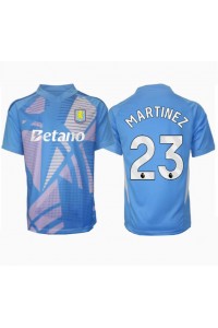 Aston Villa Emiliano Martinez #23 Keeper Fotballdrakt Tredje Klær 2024-25 Korte ermer